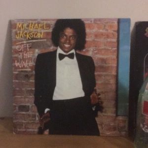 Retro Michael Jackson vinyl album from 1979